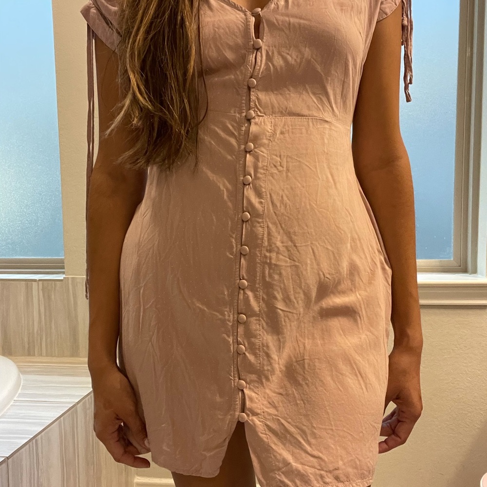 Soft pink dress